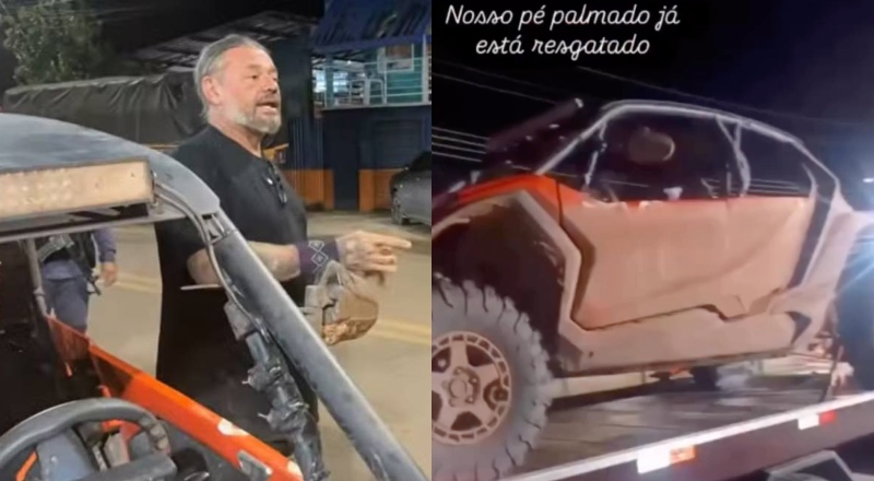 “Fim do sufoco”: Richard Rasmussen recupera UTV apreendido pela PRF no Amazonas