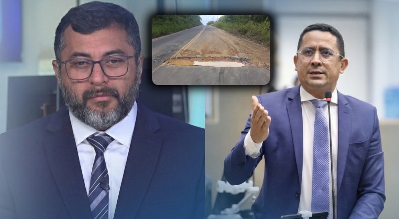 Deputado Daniel Almeida critica promessa não cumprida de Wilson Lima sobre asfaltamento; veja vídeo