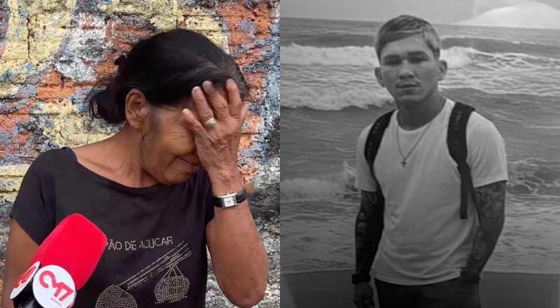 Mãe de trabalhador morto durante assalto reconhece o corpo do filho em Manaus: “Como vai ser a minha vida agora?”; veja vídeo
