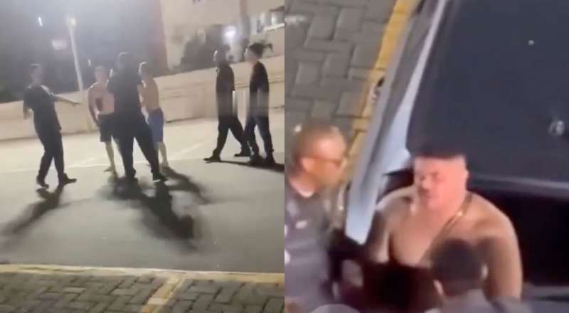Soldado da PM é filmado agredindo a companheira e colegas de farda; veja vídeos