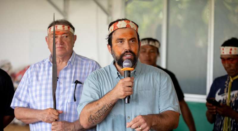 Deputado Dr. George Lins participa de agenda histórica na inauguração da maior escola do Vale do Javari