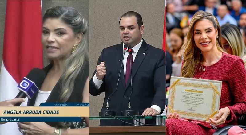 Roberto Cidade promove evento na Aleam para homenagear a mãe e a esposa no dia das Mulheres