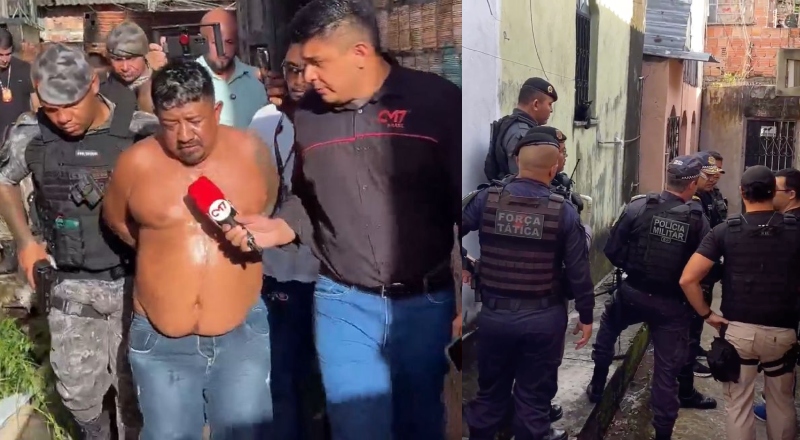Exclusivo: vulgo “Sombra” é preso em megaoperação após ameaçar família de PM no bairro da Redenção; veja vídeo