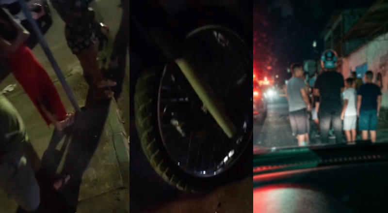 “Melhor a mãe dele chorar do que a minha”: assaltante fica pra trás e recebe ‘carinho’ dos moradores da ZL em Manaus; veja vídeo