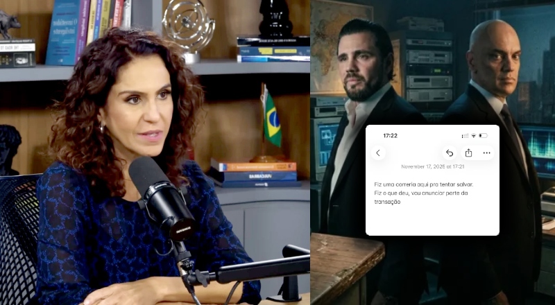 Jornalista Malu Gaspar revela que Vorcaro falou a Alexandre de Moraes sobre salvar Banco Master no dia em que foi preso; veja vídeo