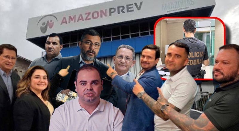 Roberto Cidade e aliados do PL-AM silenciam sobre operação da PF que investiga uso da Amazonprev para aplicações milionárias no Banco Master