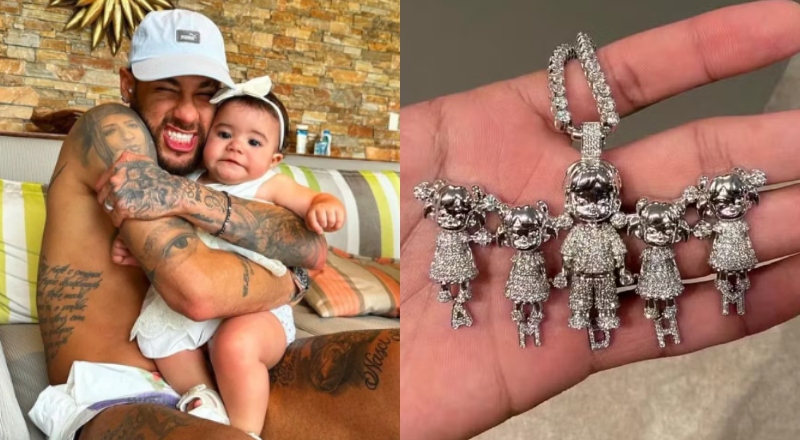 Neymar pai de novo? Saiba mais sobre a joia misteriosa que gerou rumores de nova filha