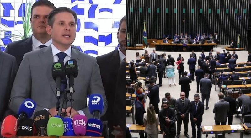 Câmara dos Deputados analisa a PEC da Segurança Pública em Plenário