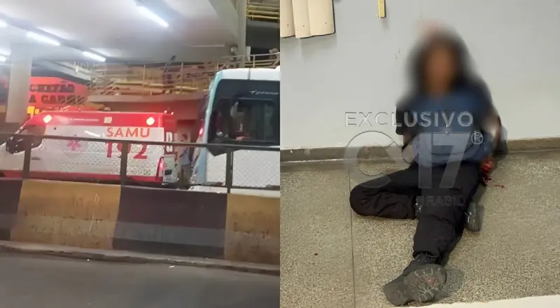 homem é preso após atacar ex-companheira a facadas no T3