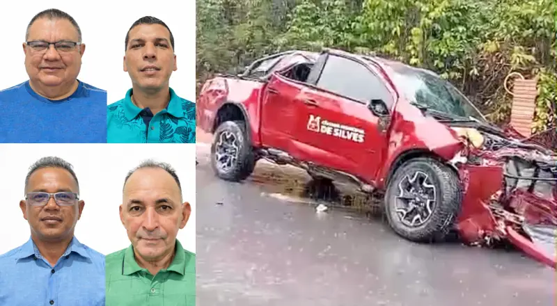 Vereadores de Silves se envolvem em grave acidente na AM-010
