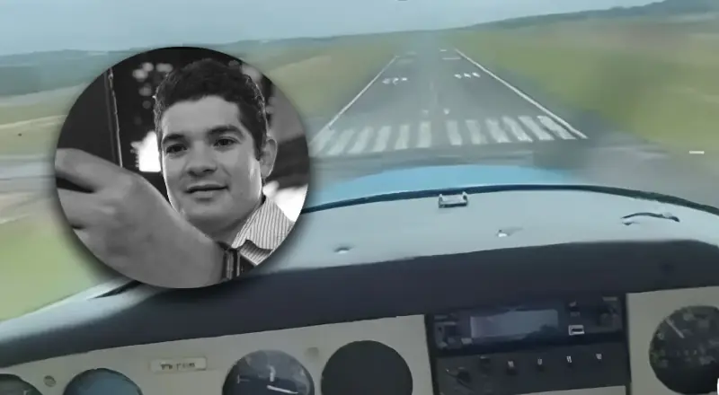 vídeo mostra primeiro pouso de aluno piloto que morreu em acidente aéreo em Manaus; veja