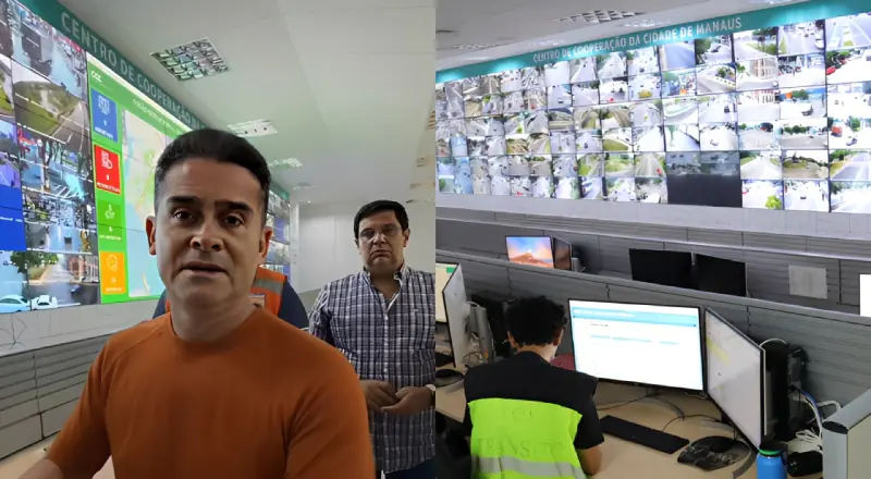 Prefeito David Almeida mobiliza equipes durante temporal e informa “maior chuva do ano em Manaus”