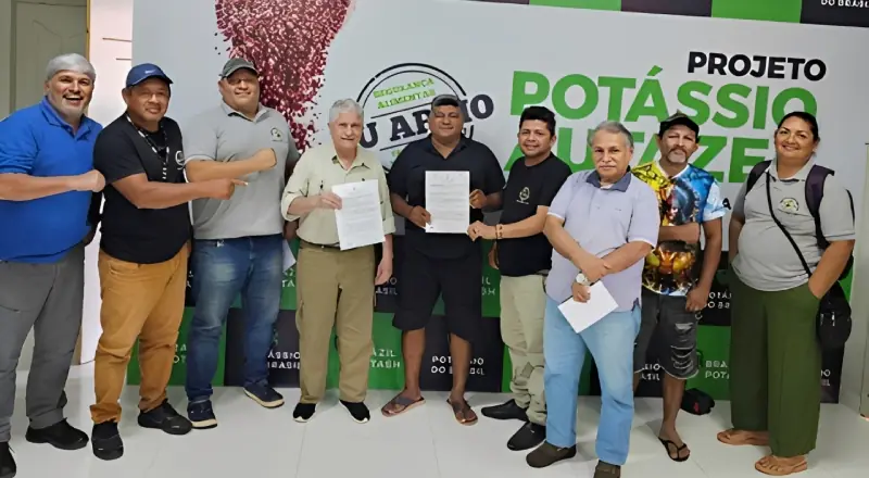 Potássio do Brasil firma acordo com Conselho Indígena Mura para desenvolvimento sustentável em Autazes