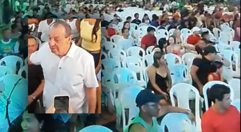 Omar Aziz fracassa em mobilização e passa vergonha no Morro da Liberdade