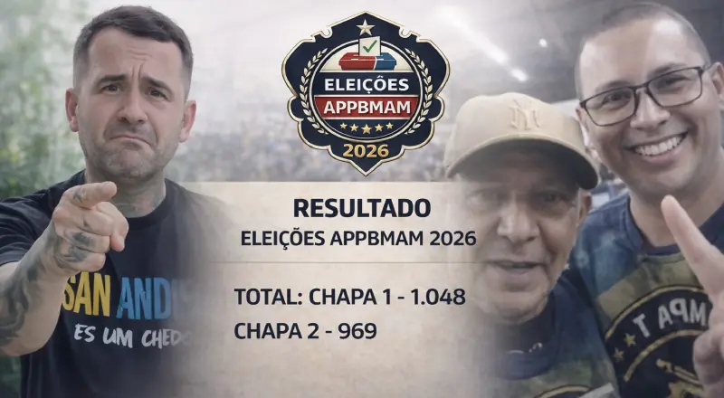 PMs rejeitam chapa de Salazar e dão recado amargo ao vereador após derrota na APPBMAM