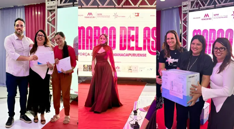 Manacapuru celebra protagonismo feminino com desfile do “Ateliê da Vida” e premiação de talentos locais