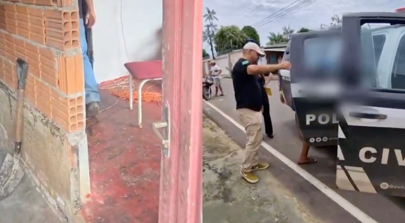 “Ele ficava olhando ela brincar na frente de casa”: vizinho é preso após abusar de criança em Itacoatiara; veja vídeo