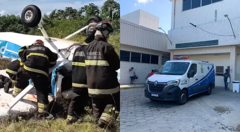 aluno não resiste e morre após queda de avião em Manaus