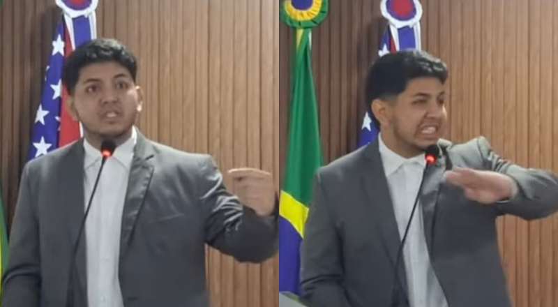 Vereador se descontrola e ataca Mesa Diretora da Câmara Municipal de Barreirinha