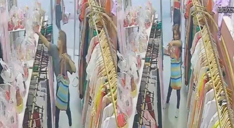 ‘Ratazanas’ são filmadas roubando loja no Jorge Teixeira; veja vídeo