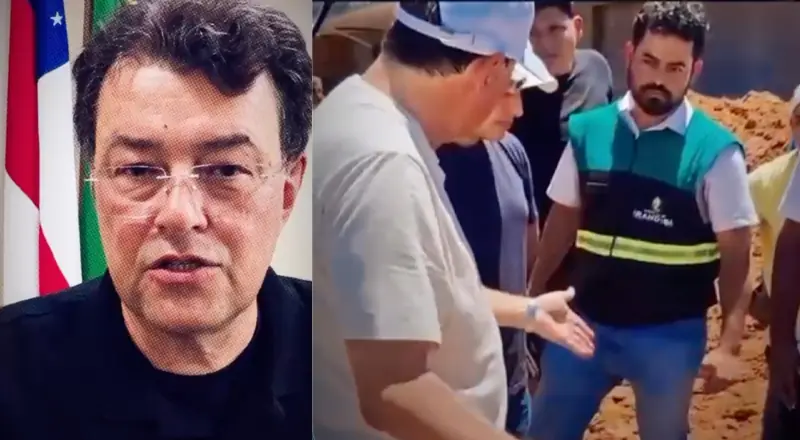 Eduardo Braga vistoria aplicação de emendas no Cacau Pirêra