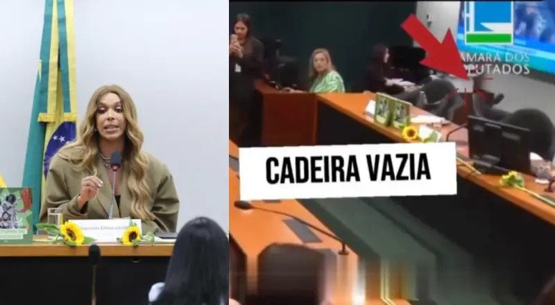 Erika Hilton abandona 1ª sessão na Comissão da Mulher, chama críticas de ‘imbeCIS’ e diz que mulheres que discordam podem ‘continuar a latir’
