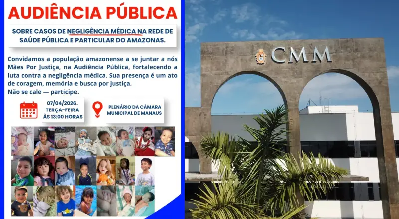 mortes de crianças por negligência médica será tema de audiência pública na CMM