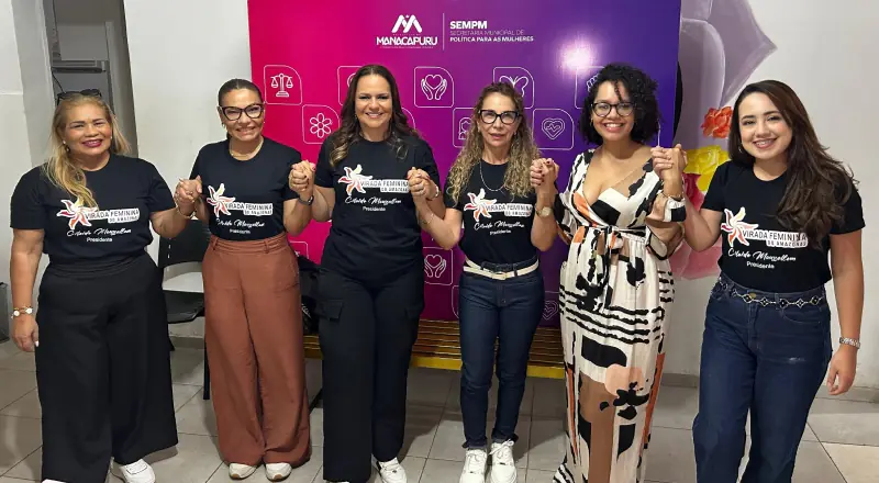 Virada Feminina do AM e Secretaria Municipal de Políticas para Mulheres promovem ações de empoderamento em Manacapuru