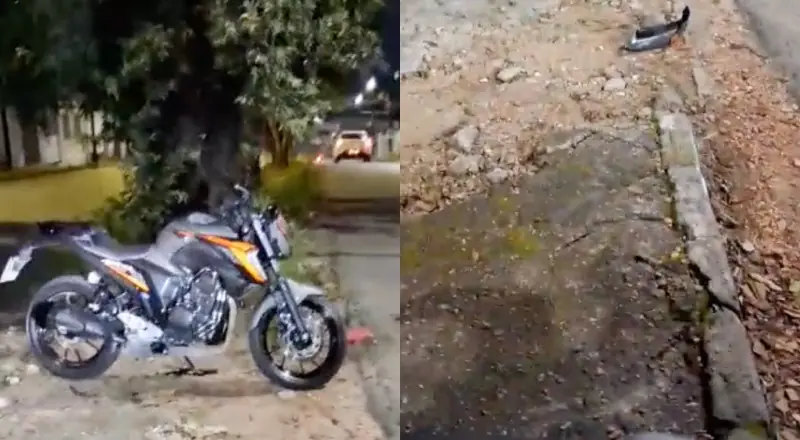 piloto de moto morre após perder o controle e bater contra árvore no Nova Cidade
