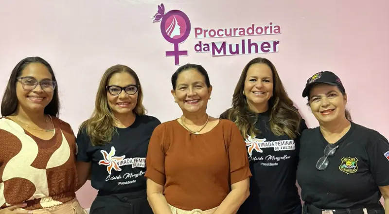 Virada Feminina do Amazonas visita Procuradoria da Mulher em Autazes e fortalece rede de apoio às mulheres do interior