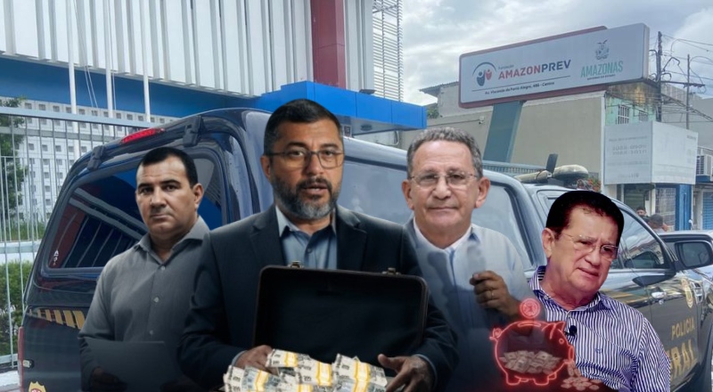 Operação da PF mira gestão de Wilson Lima e investiga aplicações no banco Master com dinheiro da Amazonprev