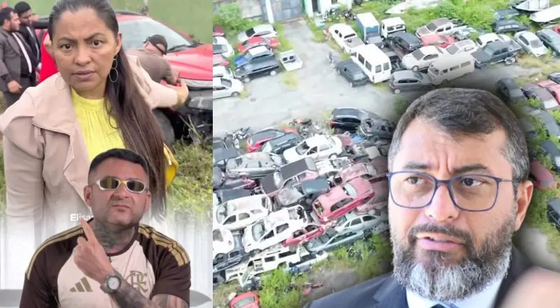 Sargento Salazar detona Governo Wilson Lima após denúncia de carros 'depenados' em pátio da Polícia Civil