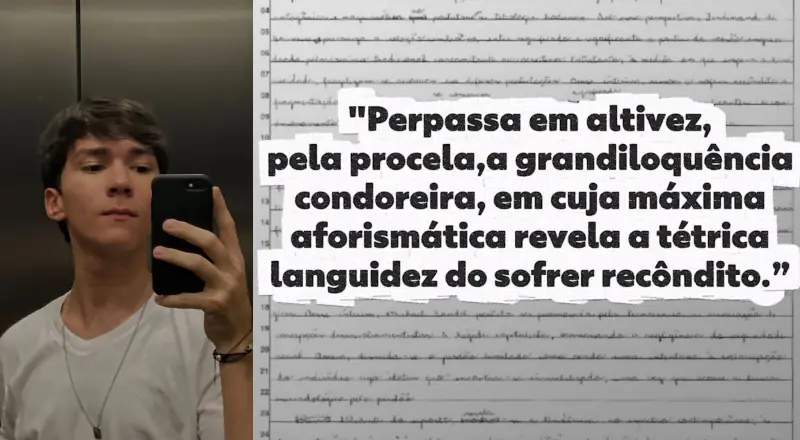Aluno processa reitor da USP após tirar zero na redação da Fuvest por usar 'palavras difíceis'