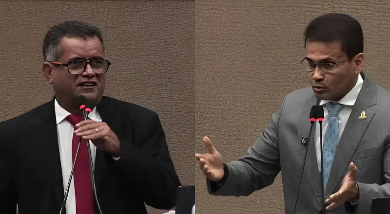 Tentativa de exibir vídeo fora do tempo provoca bate-boca entre Raulzinho e Coronel Rosses na CMM; veja