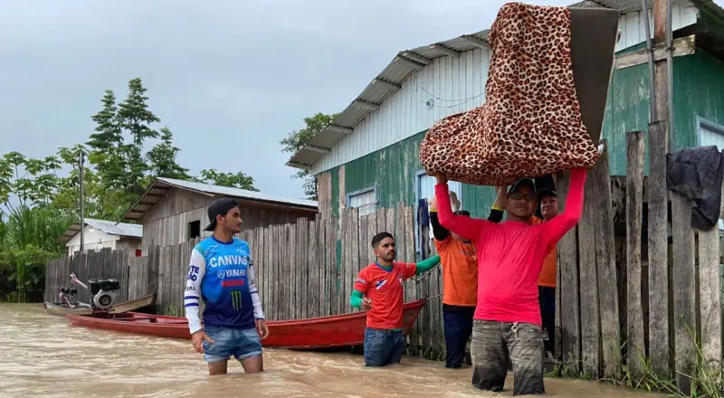 cheia dos rios deixa 12 municípios em situação de emergência