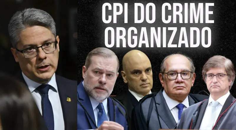 Alessandro Vieira pede indiciamento de PGR, Toffoli, Moraes e Gilmar Mendes