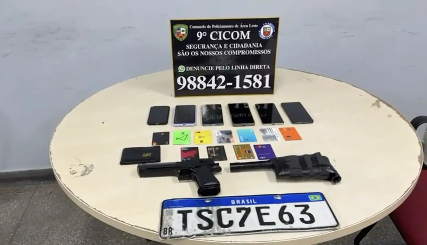 Polícia prende trio suspeito de espalhar medo com arrastões na zona leste de Manaus