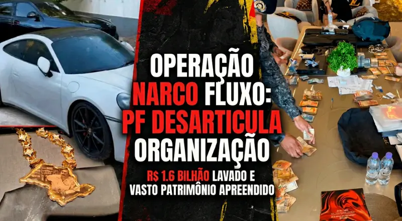 PF divulga bens apreendido em operação contra MC’s e influencers