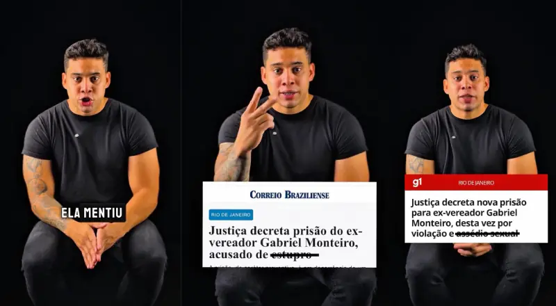 Após ter 4 anos de sua vida destruídos por falsa acusação de estupro, Gabriel Monteiro quebra o silêncio e expõe reviravolta na Justiça