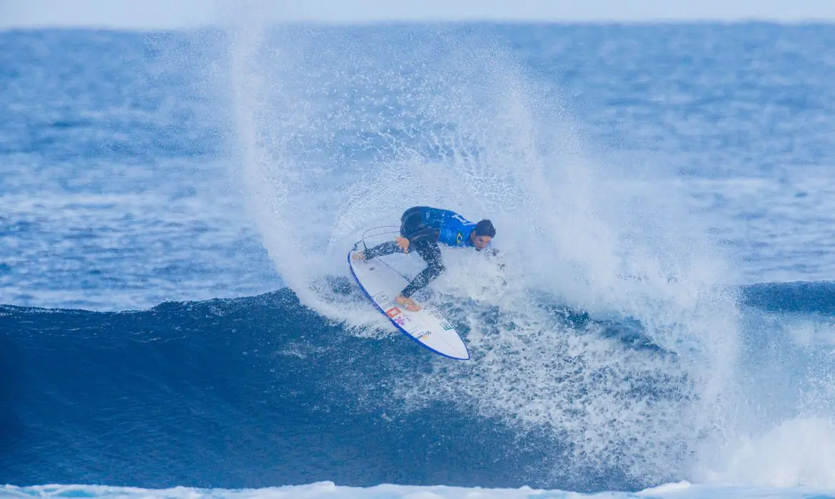 Gabriel Medina e Luana Silva são vice no Circuito Mundial do Surfe em Margaret River