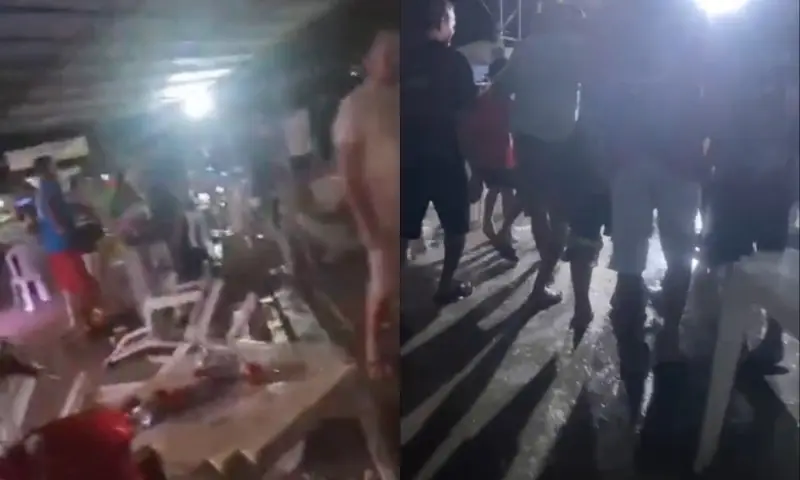 tiroteio no show do Guto Lima deixa vários feridos em Manacapuru