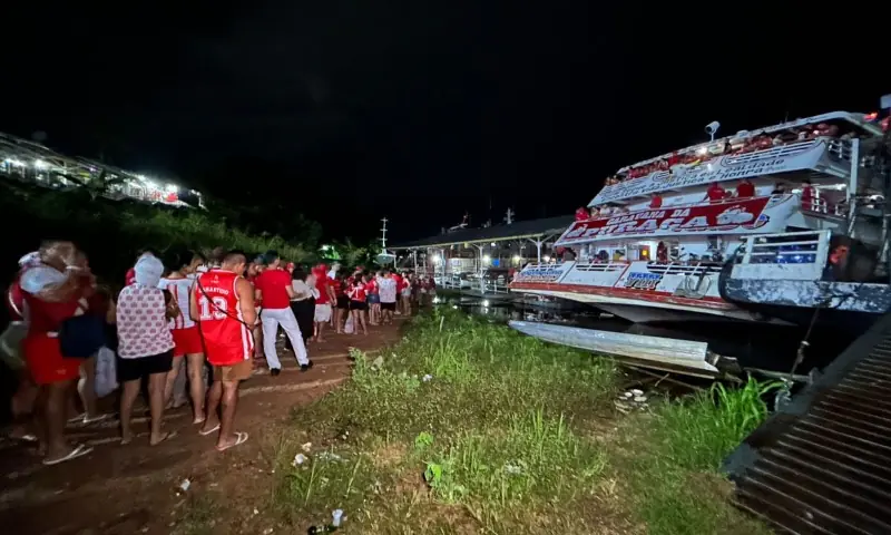 ‘Perrechés’ fazem barraco após serem impedidos de embarcar para a Alvorada do Garantido