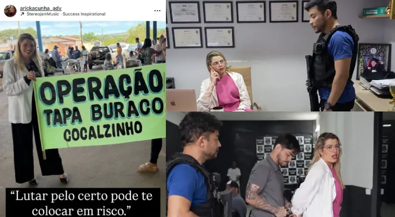 Advogada é presa por delegado após fazer postagem cobrando 'Operação Tapa-Buraco' em Goiás