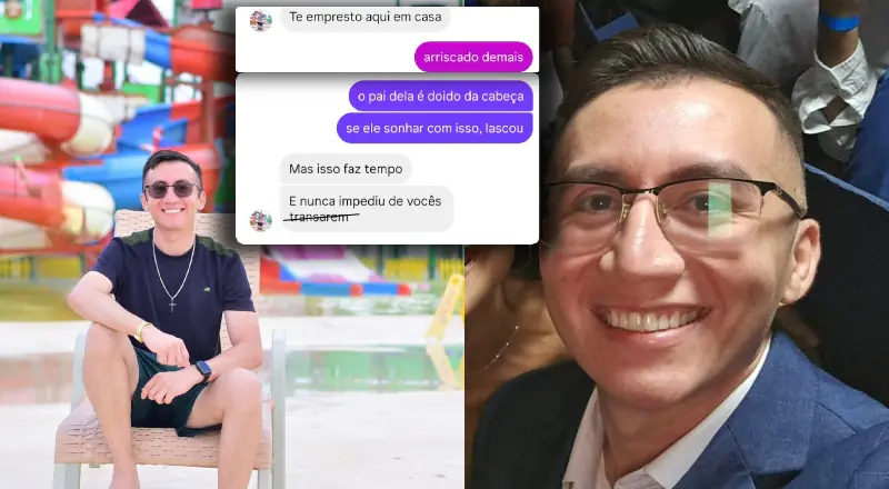 "Combina com ela aqui pelo Condomínio"