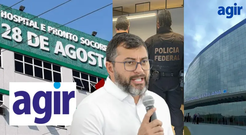 trazida no Governo Wilson Lima para gerenciar hospitais do AM, OSS Agir é investigada pela PF em Goiás