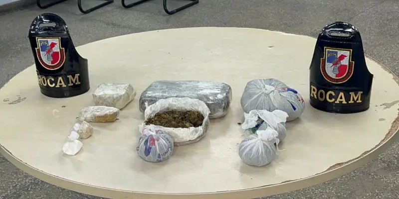 ROCAM apreende grande quantidade de drogas na zona Leste de Manaus; veja