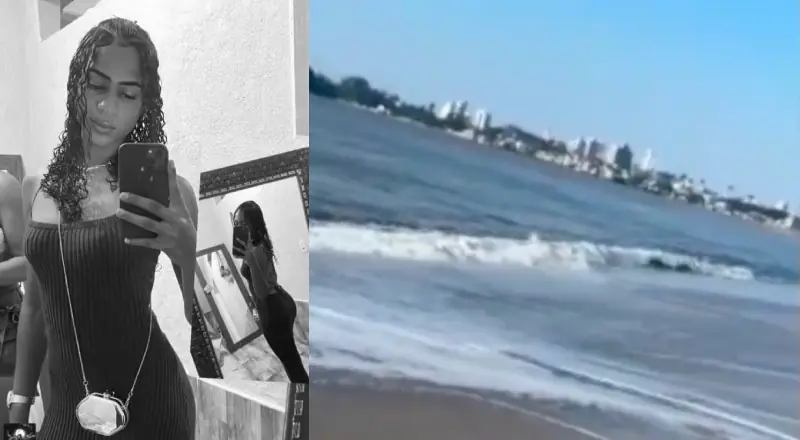 "Ela foi pra praia e não voltou mais"