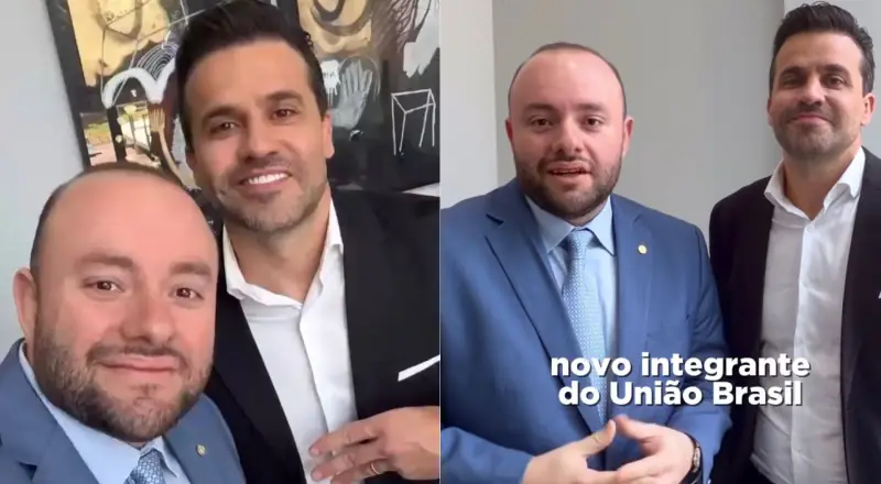Fausto Jr. dá boas-vindas a Pablo Marçal no União Brasil e destaca sintonia de ideias