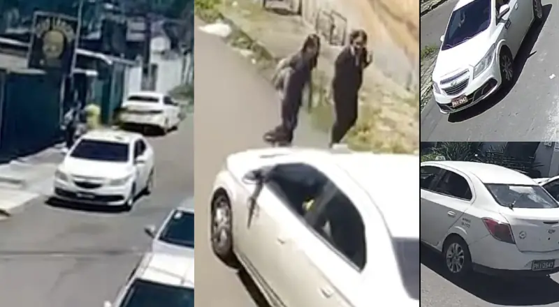 Taxista que agrediu estudante de 12 anos em Manaus tem placa do veículo identificada