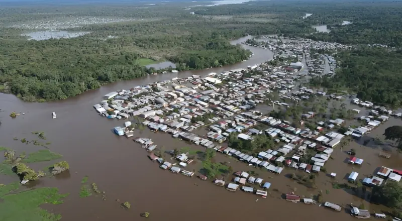 Cheia controlada no Amazonas contrasta com risco de seca no segundo semestre